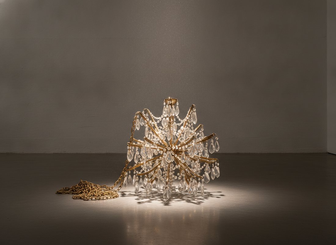 Chandelier Descending (The Natural Endpoint of All Human Striving) &ndash; museum documentation