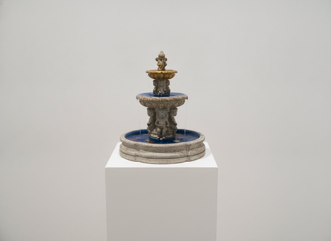 The Grief That Pretends to Be a Fountain &ndash; museum documentation