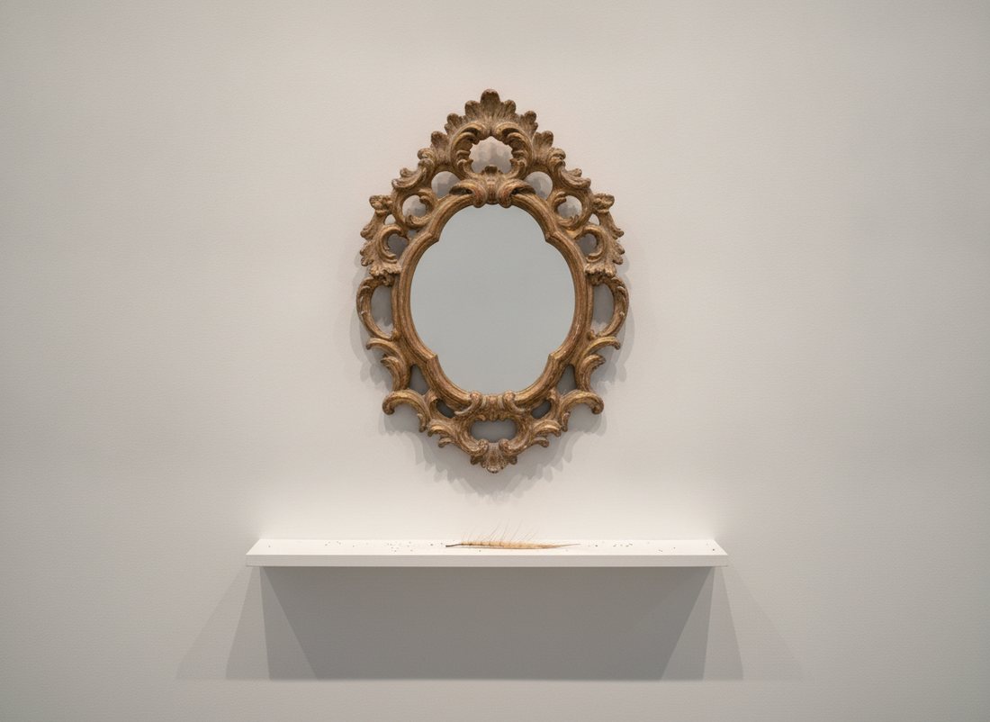The Tiger Turned Away (Self-Portrait as Vibration) &ndash; museum documentation